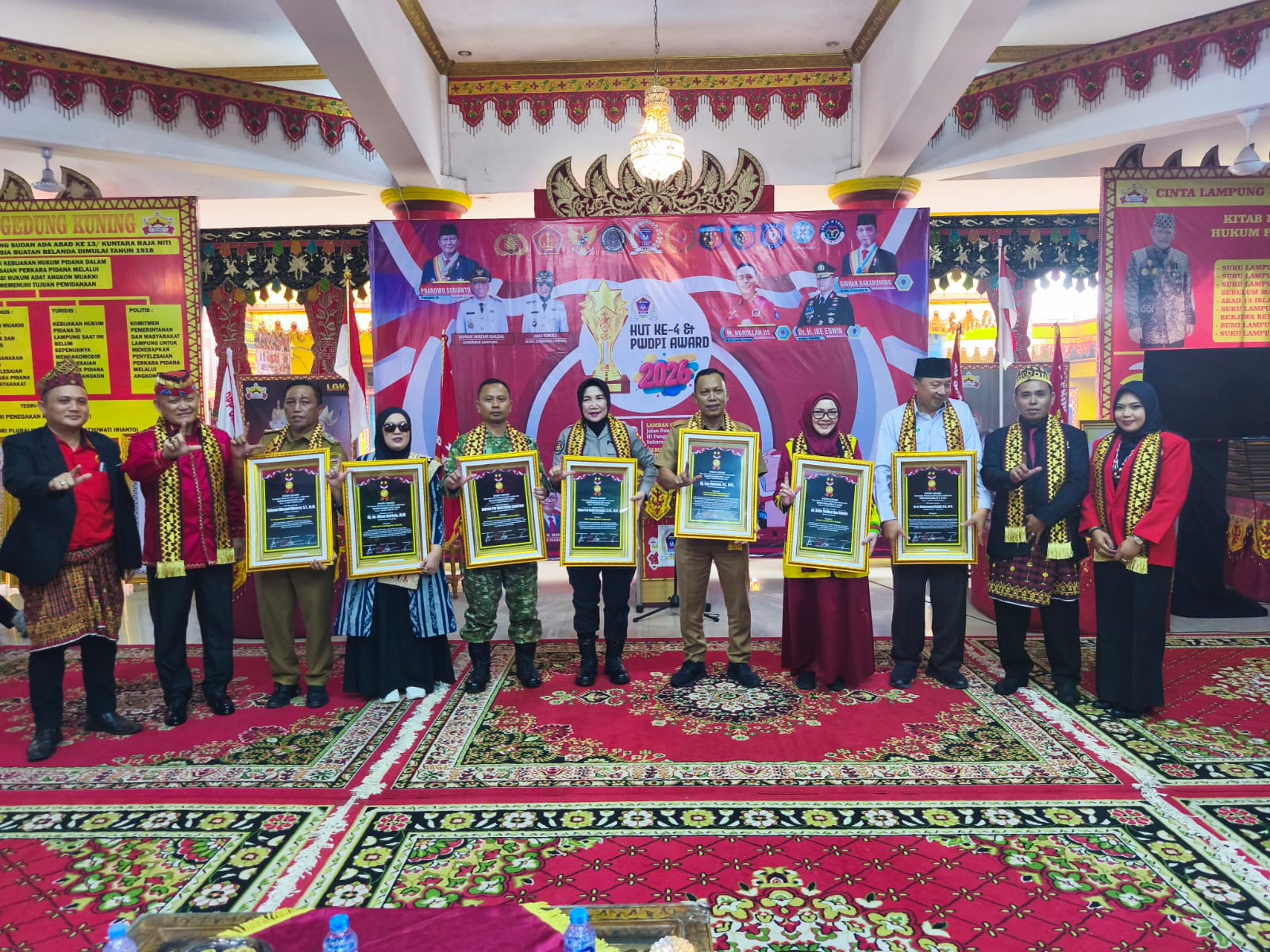 Puncak Peringatan HUT Ke-4 PWDPI Sukses Digelar, 32 Tokoh & Lembaga Terima PWDPI Award Sustainability 2026
