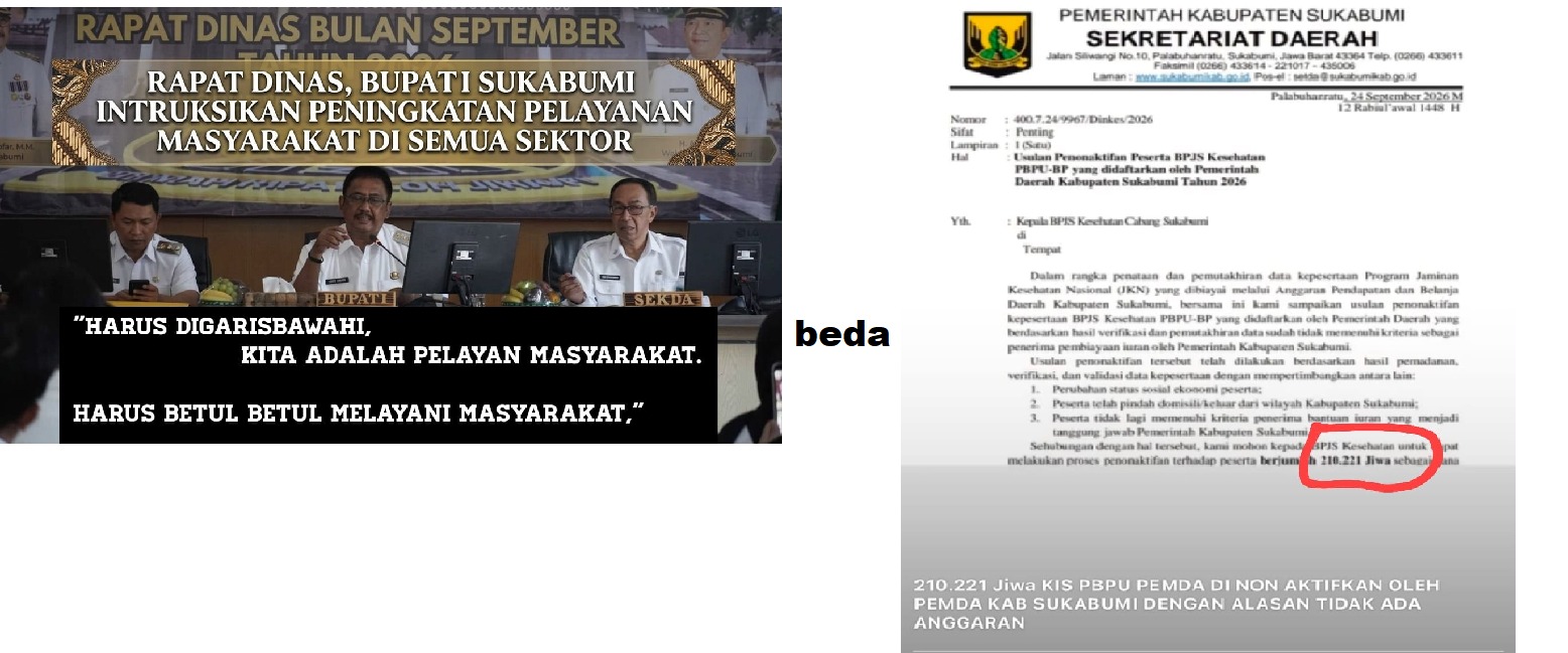 Kebijakan Bertolak Belakang! Ketua IWO Indonesia Sukabumi Soroti Penonaktifan 210.221 Peserta BPJS