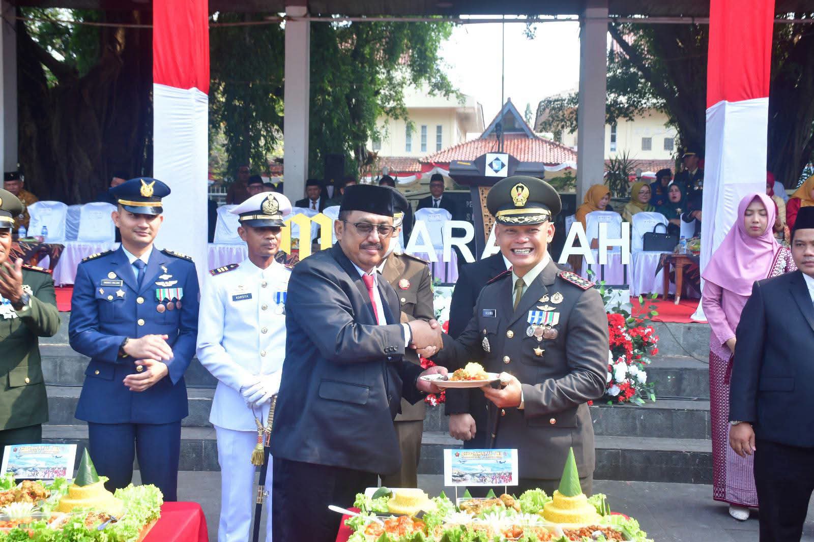 HUT ke-81 TNI di Sukabumi, Dandim Tekankan Kesiapsiagaan dan Sinergi Bersama Rakyat