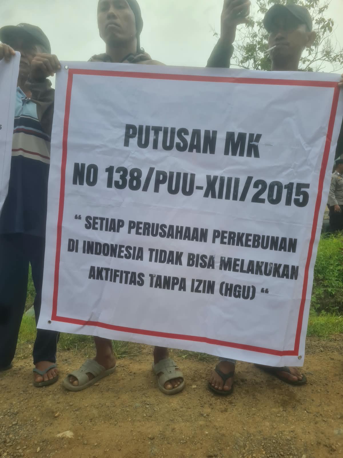 MASYARAKAT ADAT: KAMI SUDAH CUKUP BERSABAR, HAK ATAS LAHAN HARUS DIPERHATIKAN